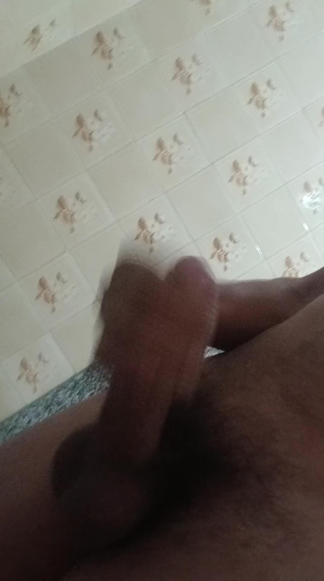 Masturbação sensual com fetiche