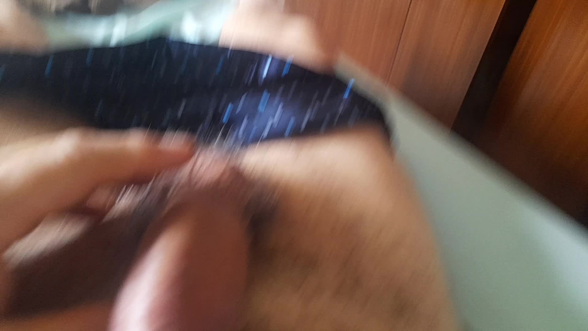 Masturbação sensual em close