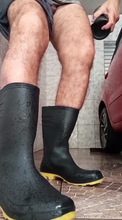 sexo anal, vibrador e botas