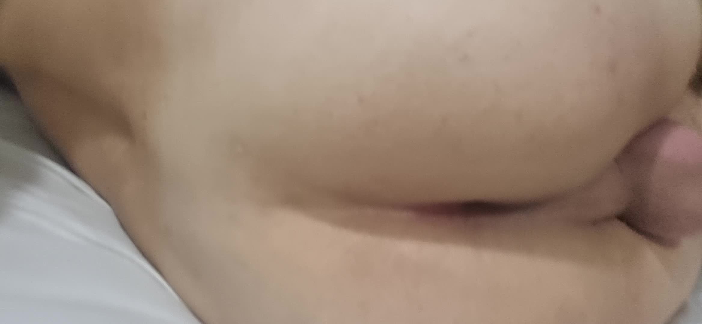 Close-up sensual com fetiche anal