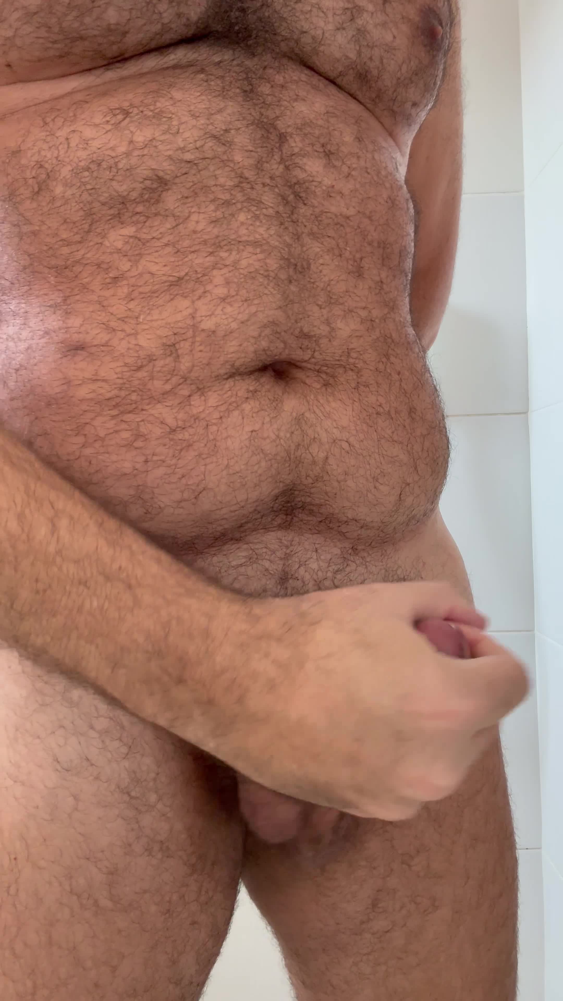 Masturbação solo com gozada intensa