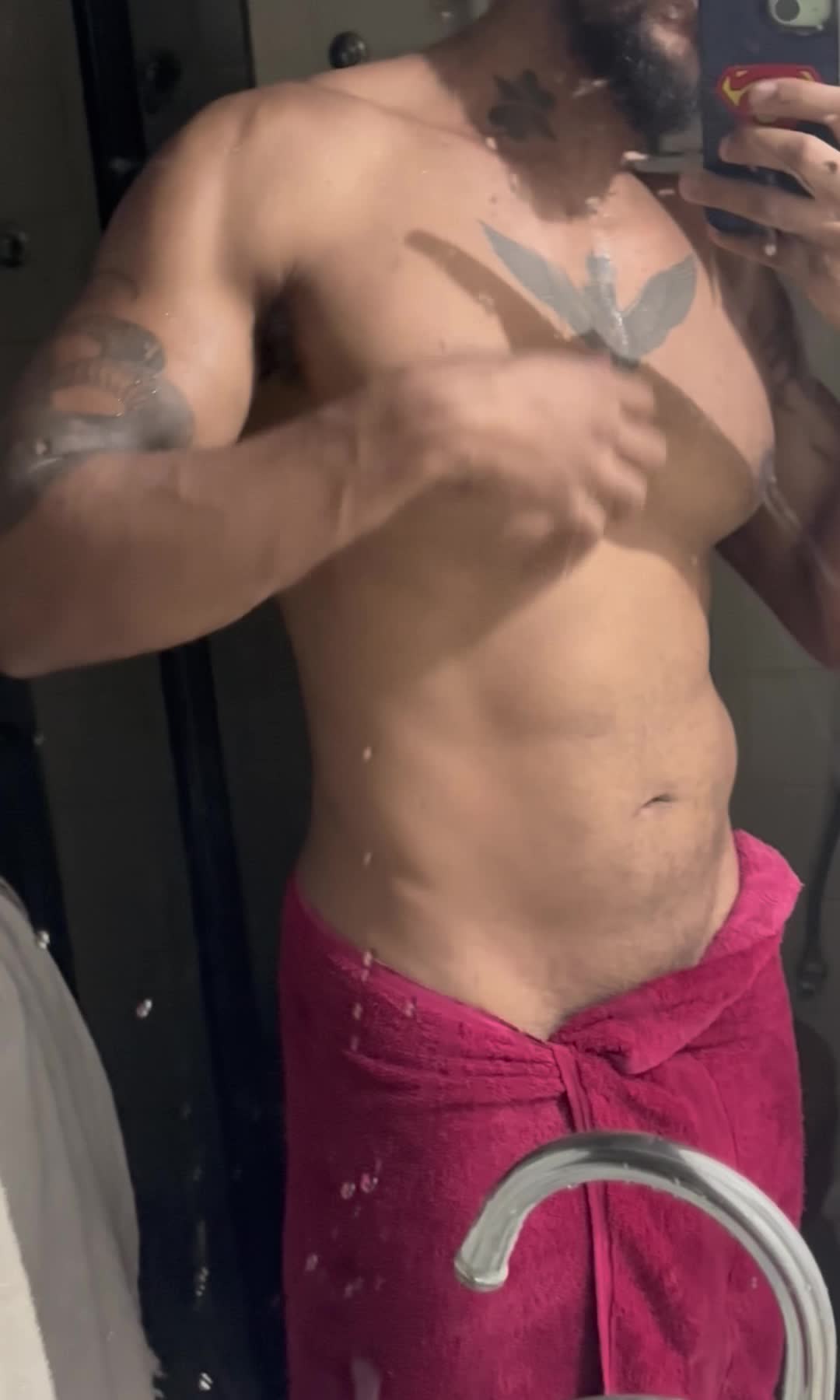 Banho sensual com Nerd_maromba - sarado, tatuagem, sexy