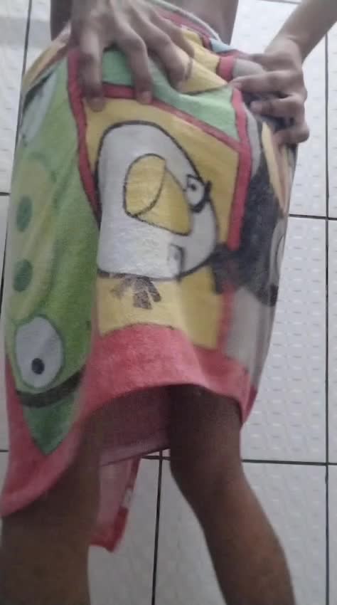 Bunda e nádegas em close sensual