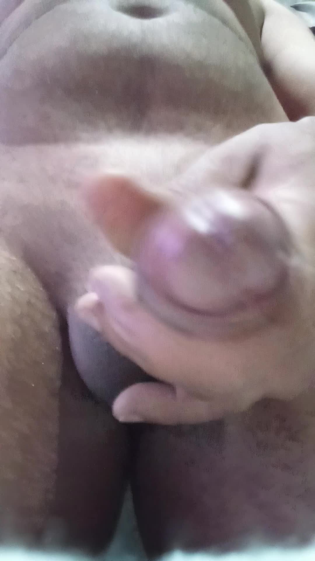 Masturbação sensual e close no pênis