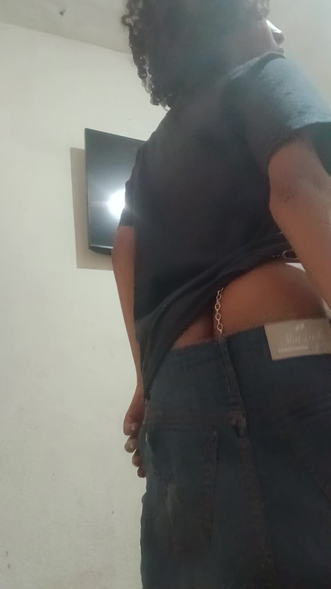 Acessórios sensuais no bumbum