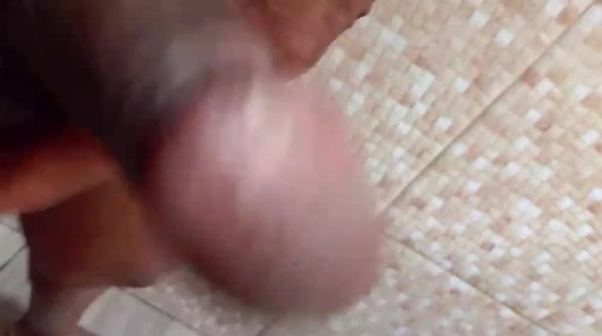 Masturbação masculina em close-up