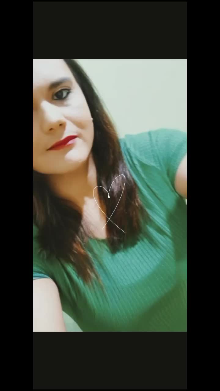 Selfie charmosa com toque de amor caseiro