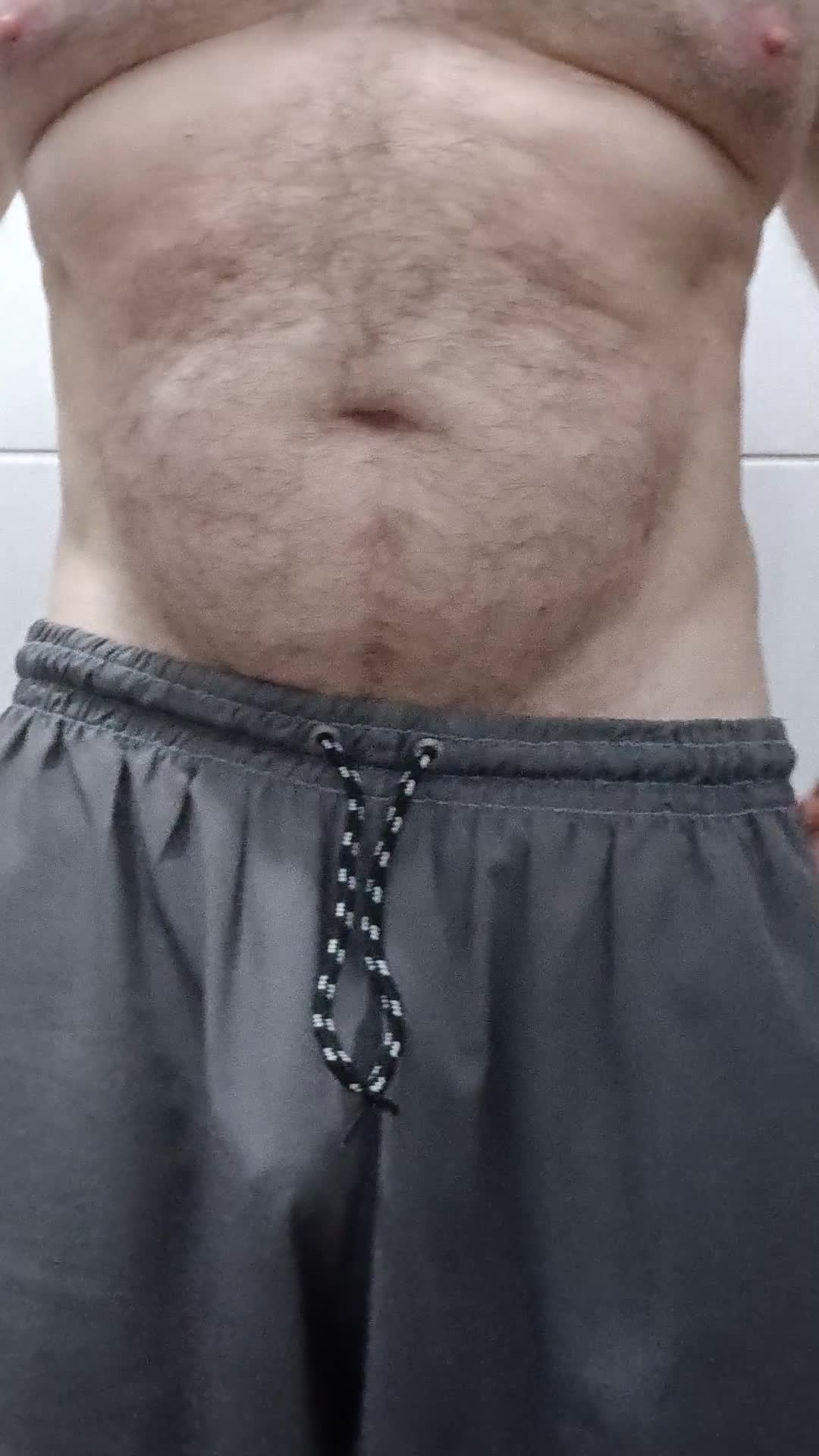 Masturbação, corpo peludo, bunda