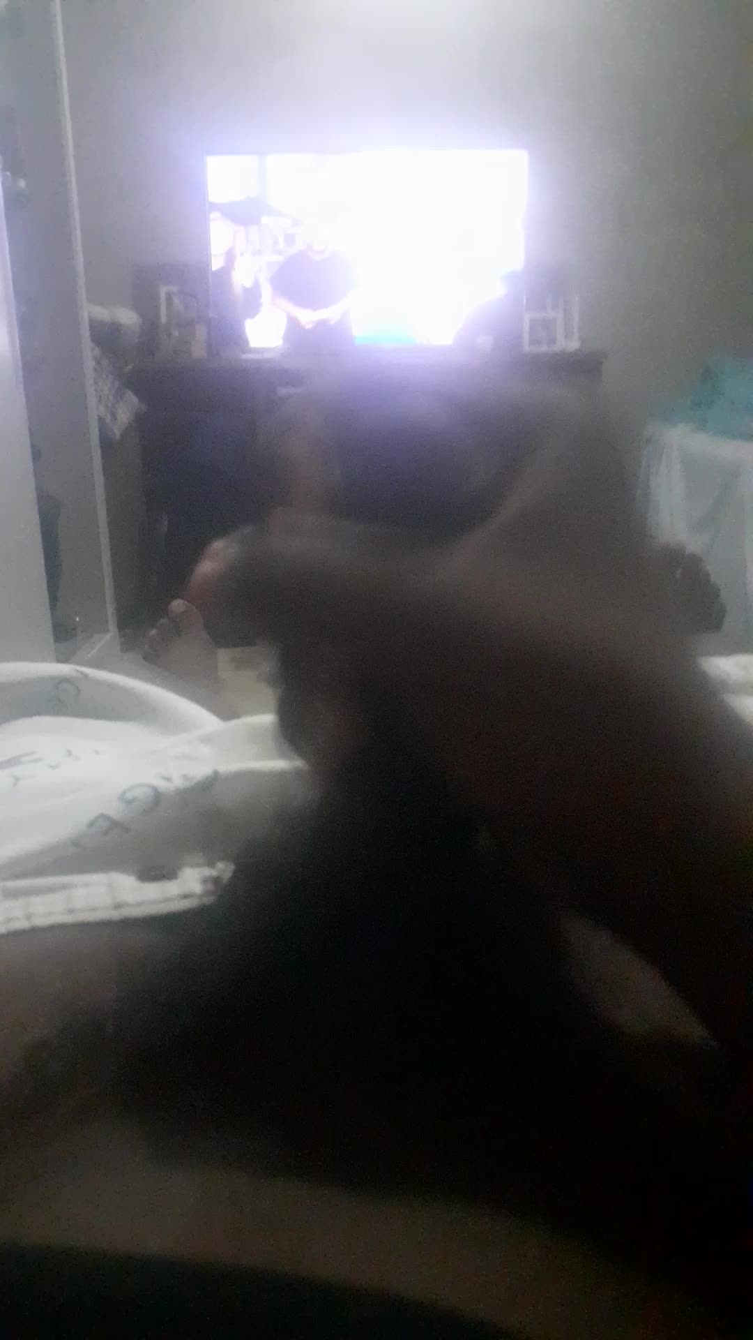 Masturbação sensual com close no pênis