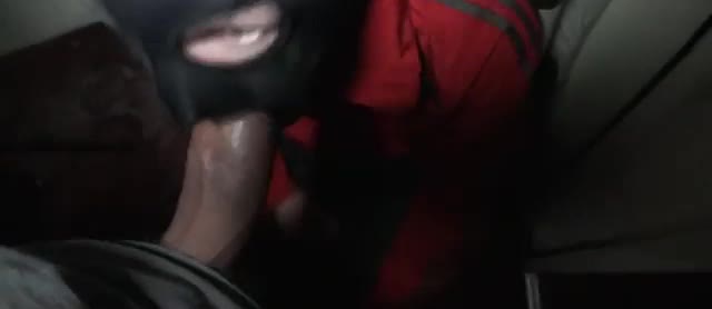 sexo oral, balaclava