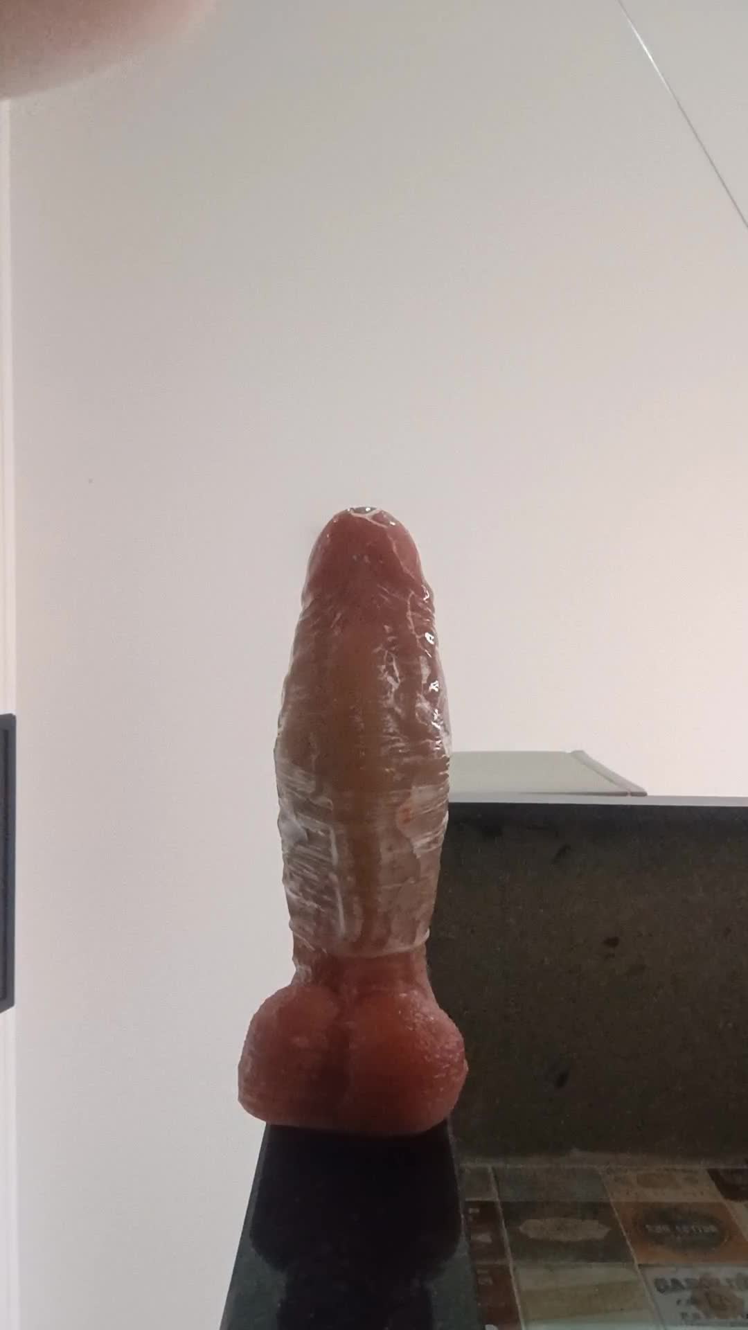 Prazer anal com dildo e fetiches anal