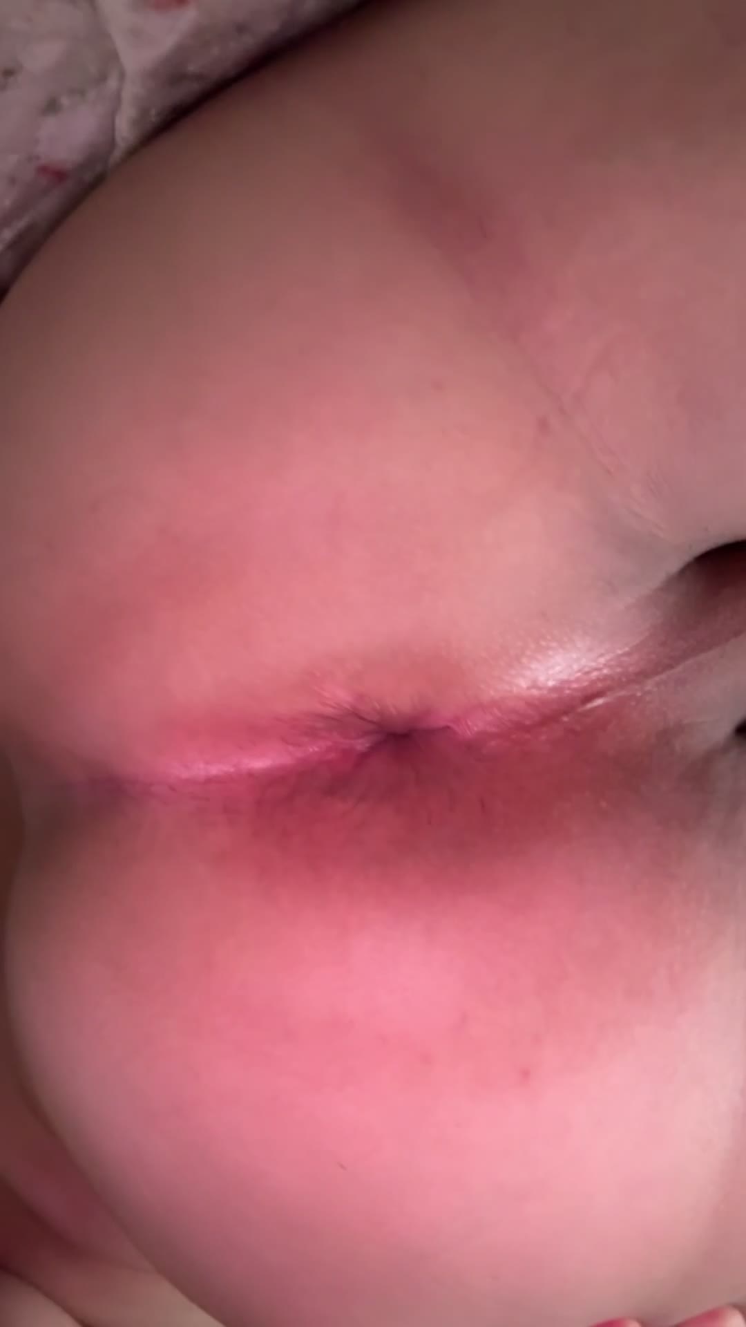 Close sensual no ânus, fetiche de ânus