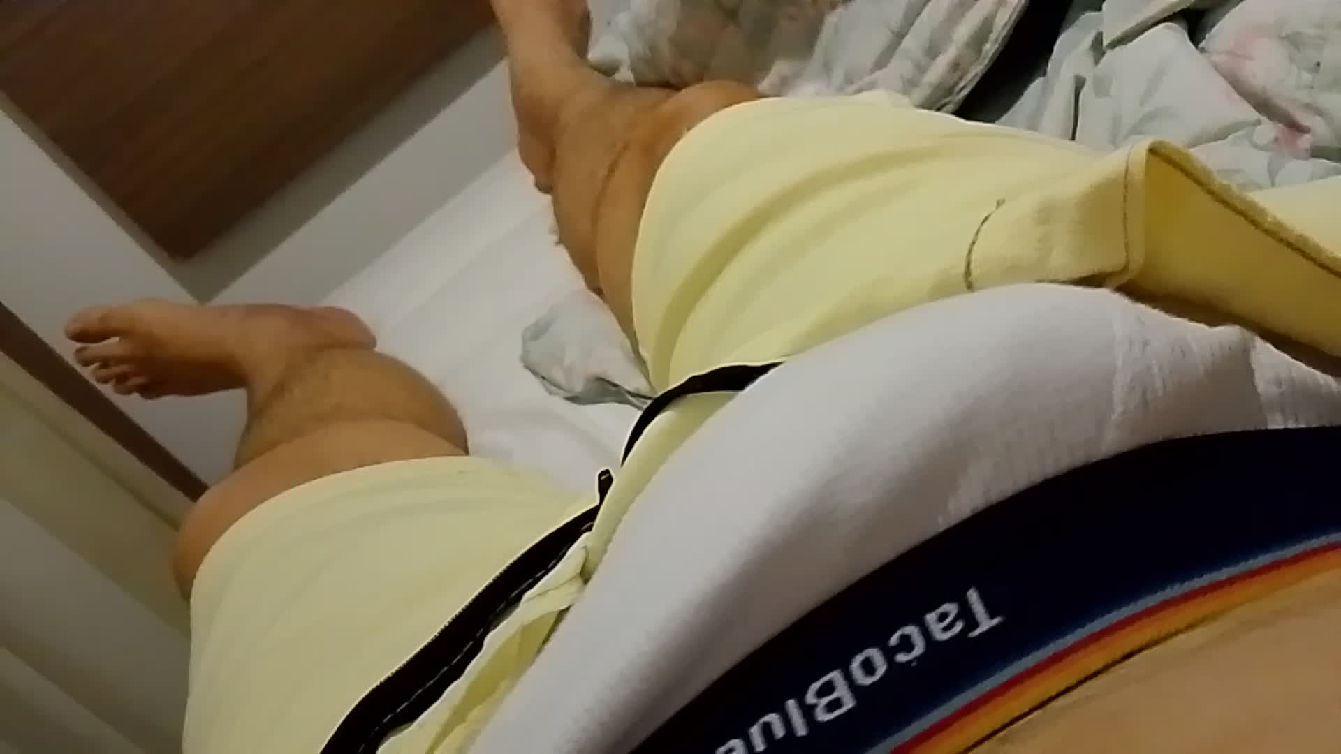 Masturbação sensual e íntima em close