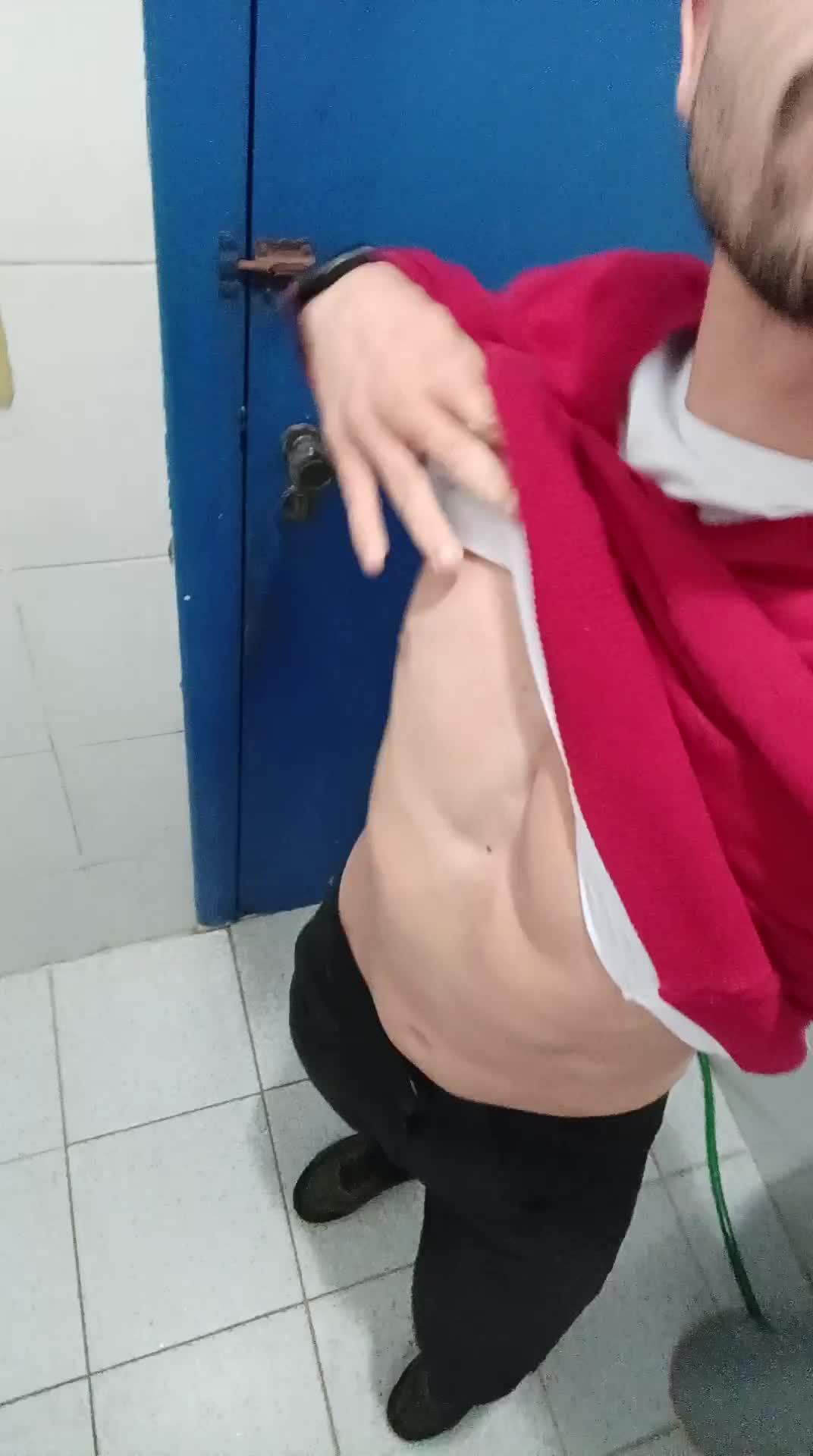 Exibição de abdômen definido